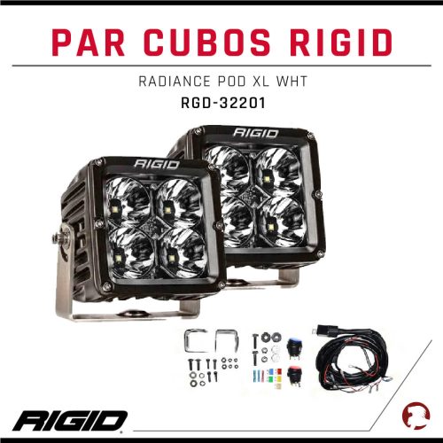 PAR CUBOS RIGID RADIANCE POD XL WHT