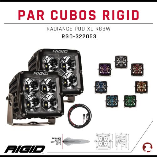 PAR CUBOS RADIANCE POD XL RGBW