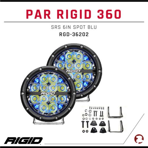 PAR RIGID 360-SRS 6IN SPOT BLU