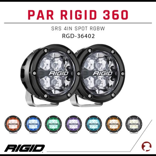 PAR RIGID 360-SRS 4IN SPOT RGBW