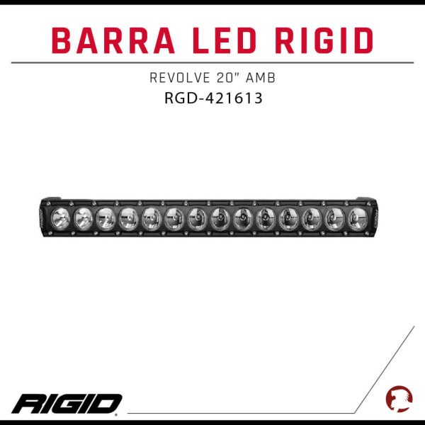 BARRA LED RIGID REVOLVE 20" AMB