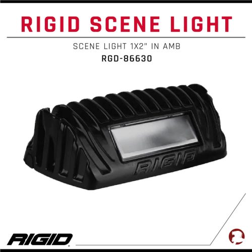 RIGID SCENE LIGHT 1X2″ AMB