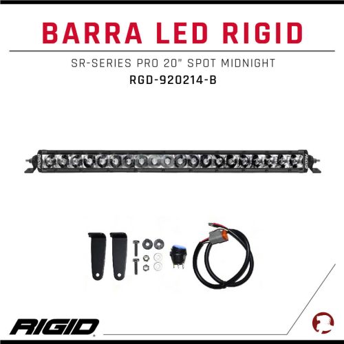 BARRA LED RIGID SR-SERIES PRO 20 SPOT MIDNIGHT