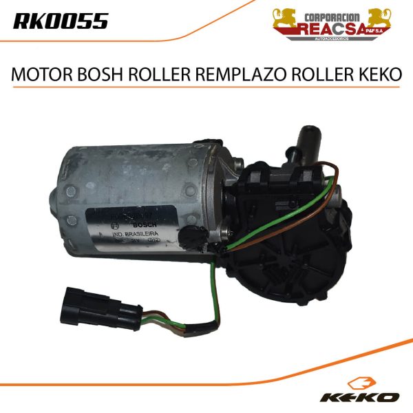 MOTOR BOSH REEMPLAZO ROLLER KEKO