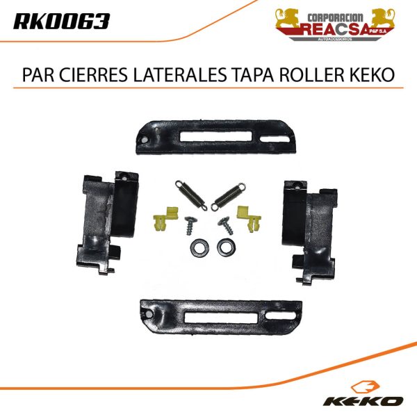 PAR CIERRES LATERALES TAPA ROLLER KEKO
