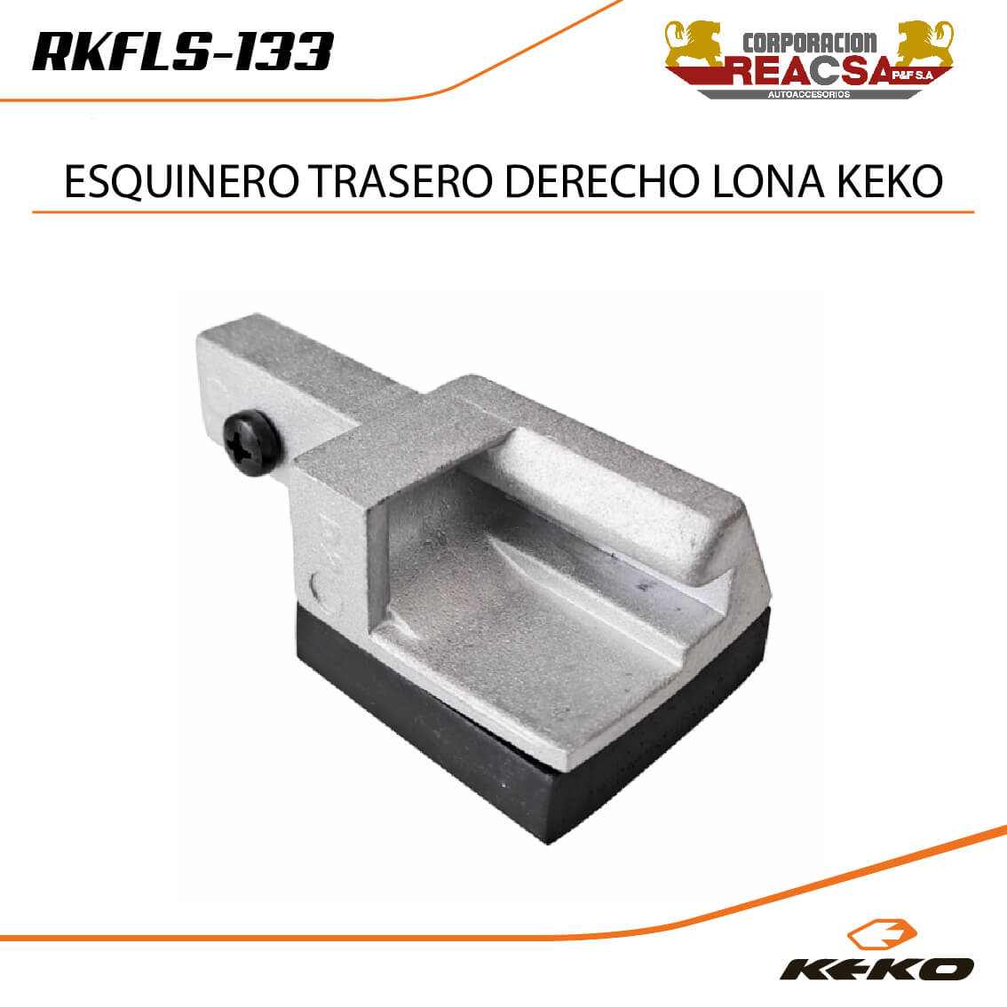ESQUINERO TRASERO DERECHO LONA - Imagen 2