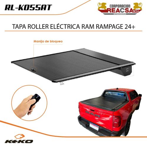 TAPA ROLLER ELECTRICA KEKO RAM RAMPAGE 24+