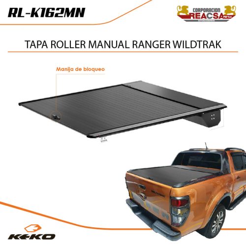 TAPA ROLLER MANUAL RANGER WILDTRAK 13-22
