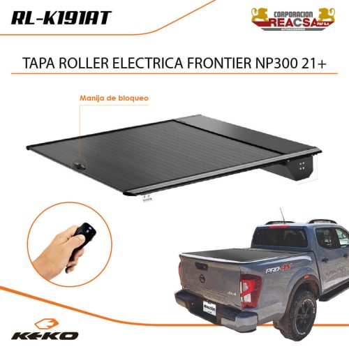 TAPA ROLLER ELECTRICA KEKO FRONTIER NP300 16+