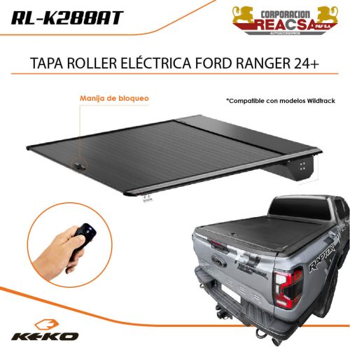 TAPA ROLLER ELECTRICA KEKO RANGER RAPTOR /WILDTRAK 24+