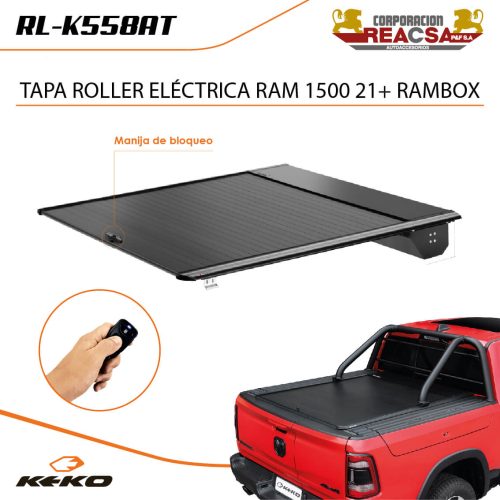 TAPA ROLLER ELECTRICA KEKO RAM 1500 21+ RAMBOX