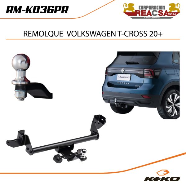 REMOLQUE  VOLKSWAGEN T-CROSS 20+
