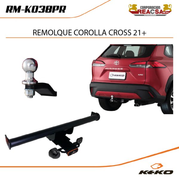 REMOLQUE TOYOTA COROLLA CROSS 21+