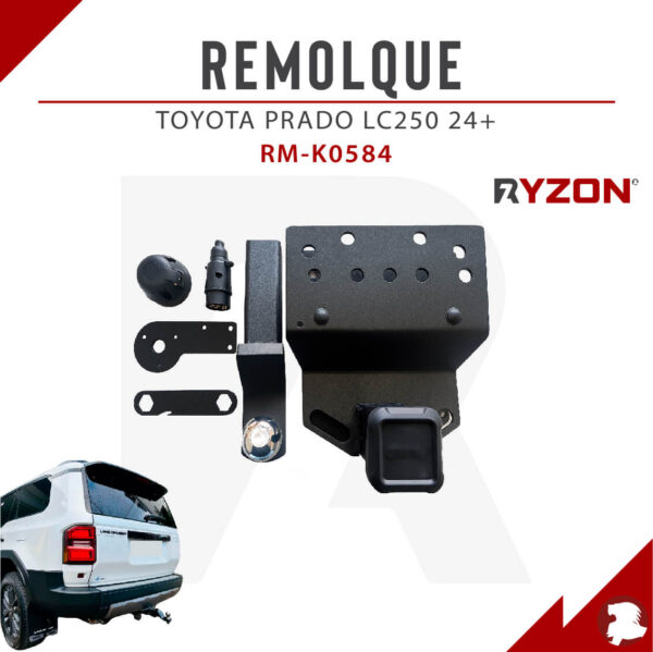 REMOLQUE TOYOTA PRADO LC250 24+