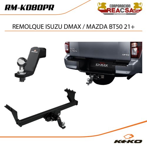 REMOLQUE ISUZU DMAX / MAZDA BT50 21+