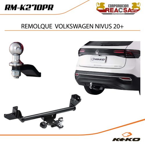 REMOLQUE  VOLKSWAGEN NIVUS 20+