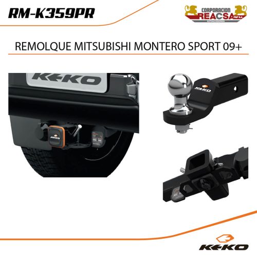 REMOLQUE MITSUBISHI MONTERO SPORT 09+
