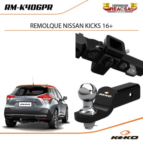REMOLQUE NISSAN KICKS 16+