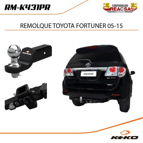 REMOLQUE TOYOTA FORTUNER 05-15