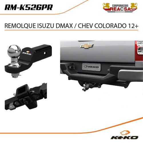 REMOLQUE ISUZU DMAX 12-20 / CHEV COLORADO 12+ / MAXUS T60