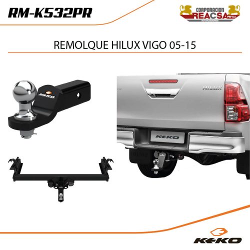 REMOLQUE TOYOTA HILUX VIGO 05-15 / JAC T8 / POER