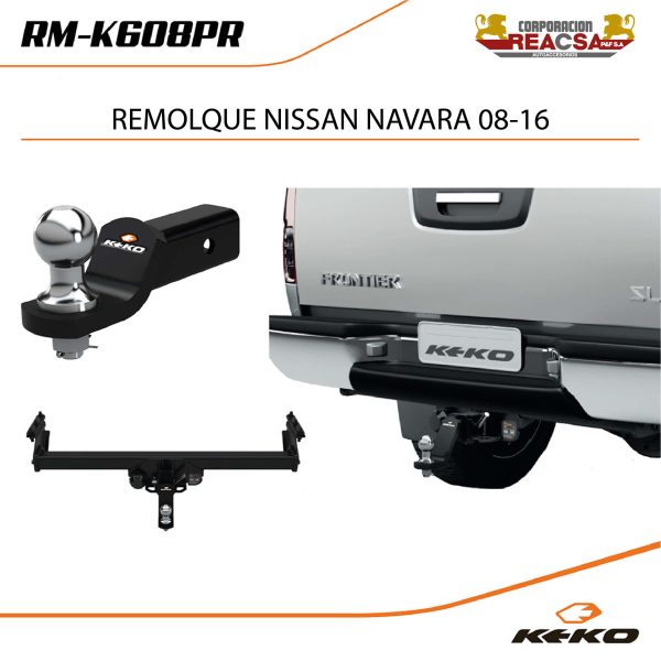 REMOLQUE NISSAN NAVARA 08-16