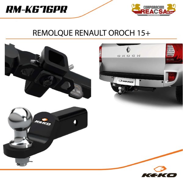 REMOLQUE RENAULT OROCH 15+