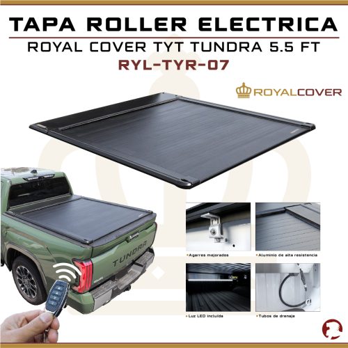 TAPA ROLLER ELECTRICA ROYAL C TYT TUNDRA 5.5 FT