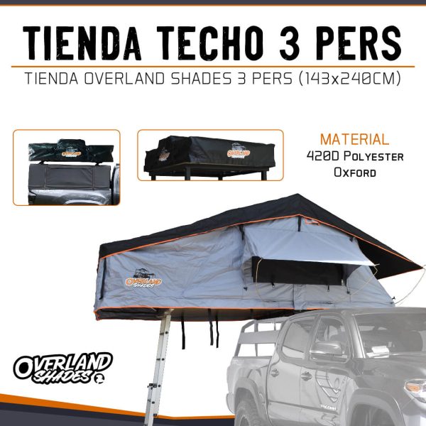 TIENDA OVERLAND SHADES 3 PERS (143x240CM)