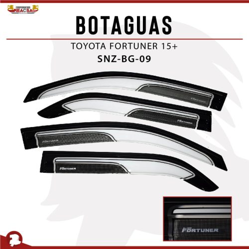 BOTAGUAS TOYOTA FORTUNER 15+