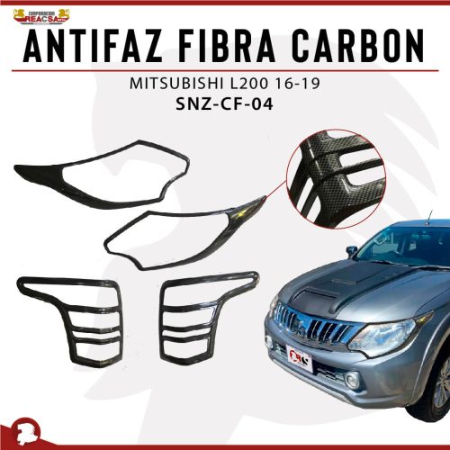 ANTIFAZ FIBRA CARBON L200 16-19