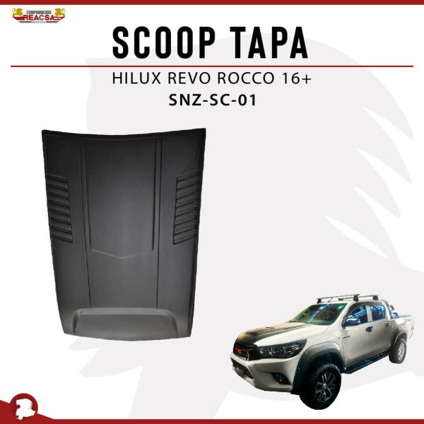 SCOOP TAPA HILUX REVO ROCCO 16+
