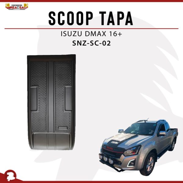SCOOP TAPA ISUZU DMAX 16+