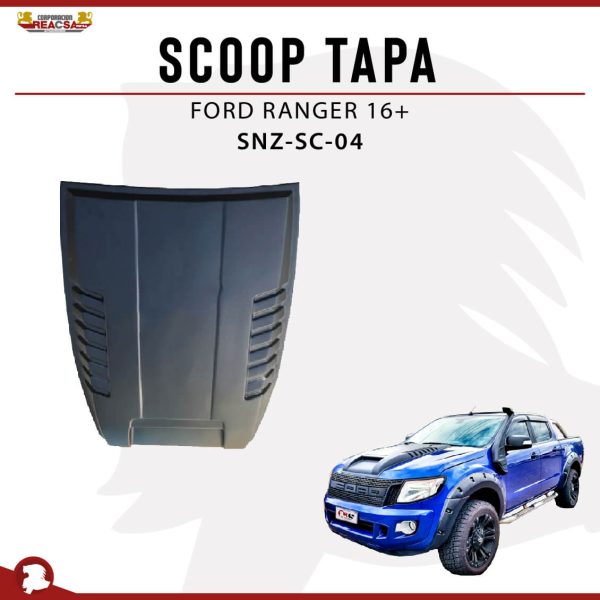 SCOOP TAPA FORD RANGER 16+
