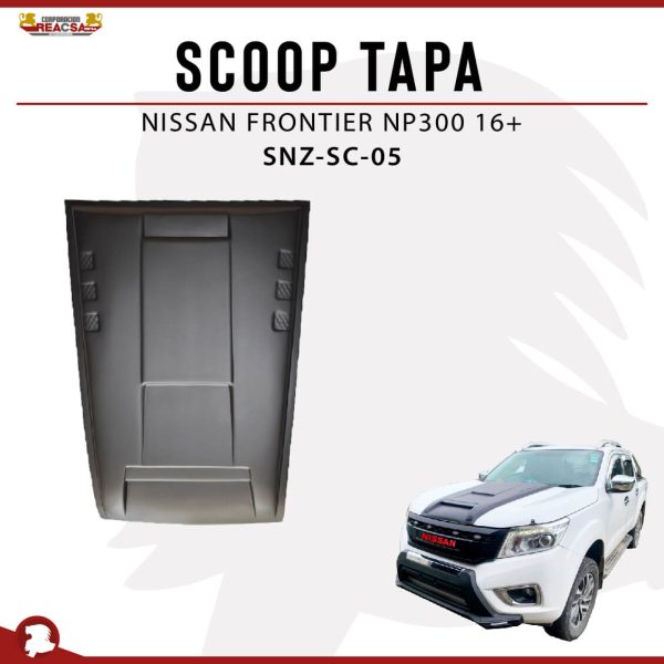 SCOOP TAPA NISSAN FRONTIER NP300 16+