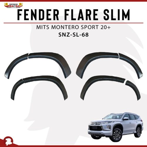 FENDER FLARE SLIM MITS MONTERO SPORT 20+