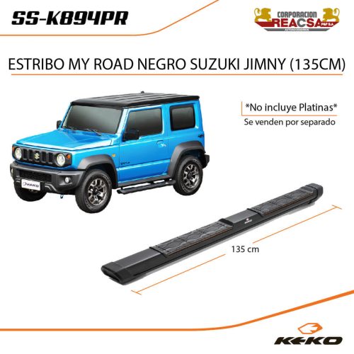 ESTRIBO MY ROAD NEGRO SUZUKI JIMNY (135 CM)