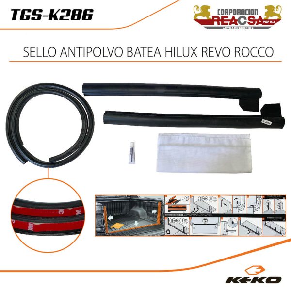 SELLO ANTIPOLVO BATEA HILUX REVO ROCCO