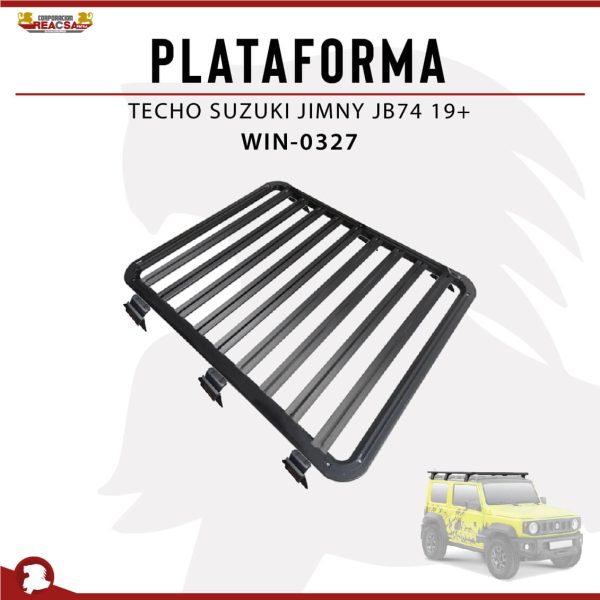 PLATAFORMA TECHO SUZUKI JIMNY JB74 19+