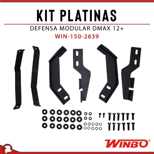 KIT PLATINAS DEFENSA MODULAR DMAX 12-21