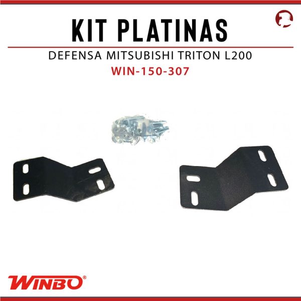 KIT PLATINAS DEFENSA L200 16-19