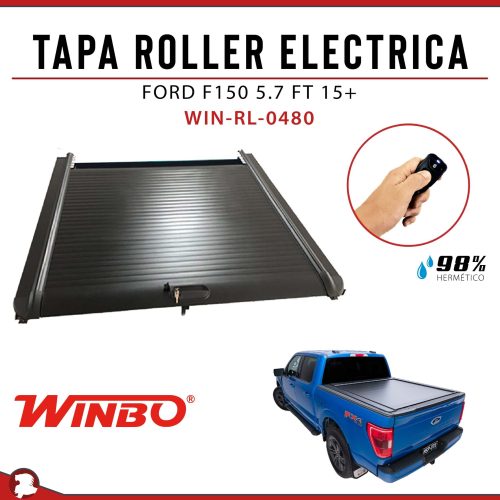 TAPA ROLLER ELECTRICA FORD F150 5.7 FT 15+