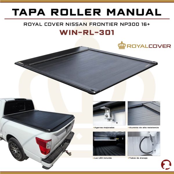 TAPA ROLLER MANUAL FRONTIER NP300 16+
