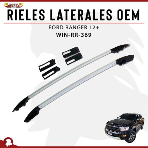 RIELES LATERAL OEM FORD RANGER BT50 12+