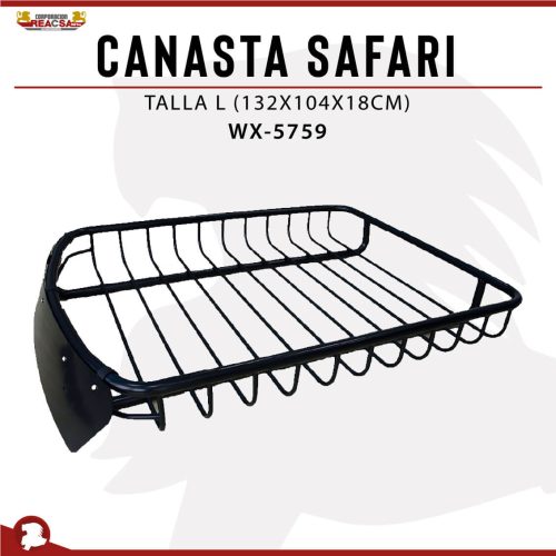 CANASTA SAFARI TALLA L (132X104X18CM)