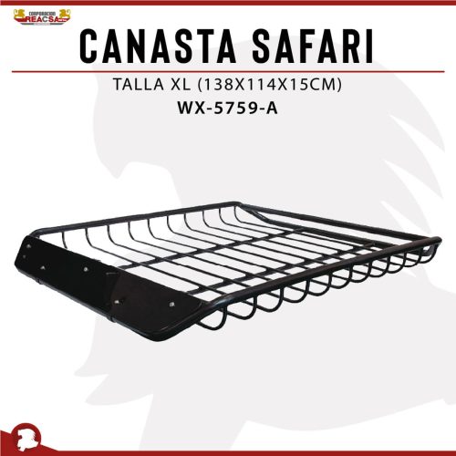 CANASTA SAFARI TALLA XL (138X114X15CM)