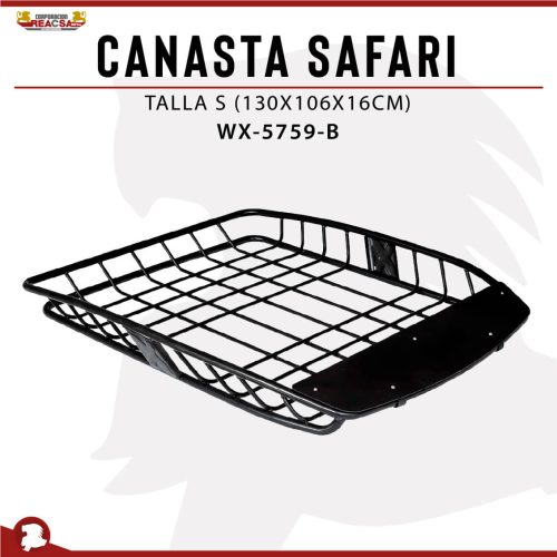 CANASTA SAFARI TALLA S (130X106X16CM)