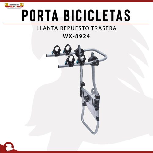 PORTA BICICLETA LLANTA REPUESTO TRASERA