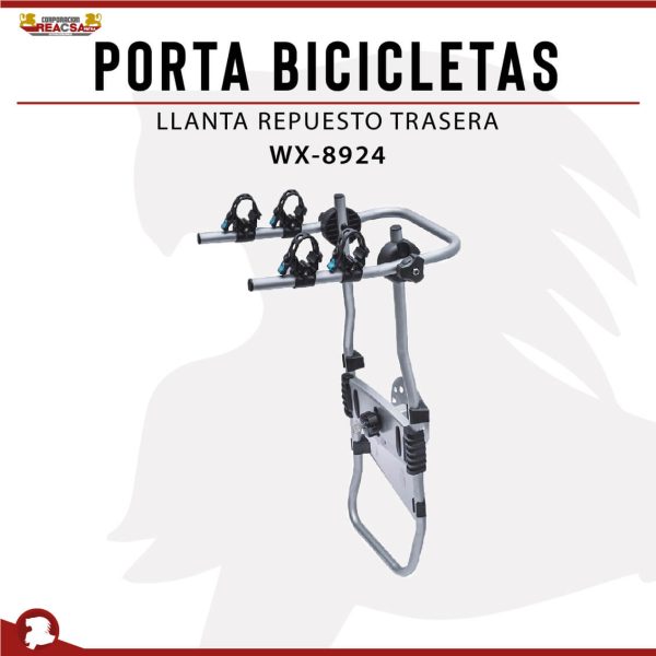 PORTA BICICLETA LLANTA REPUESTO TRASERA