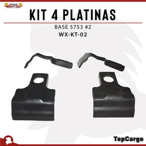 KIT 4 PLATINAS BASE 5753 #2 PARA COMBINAR